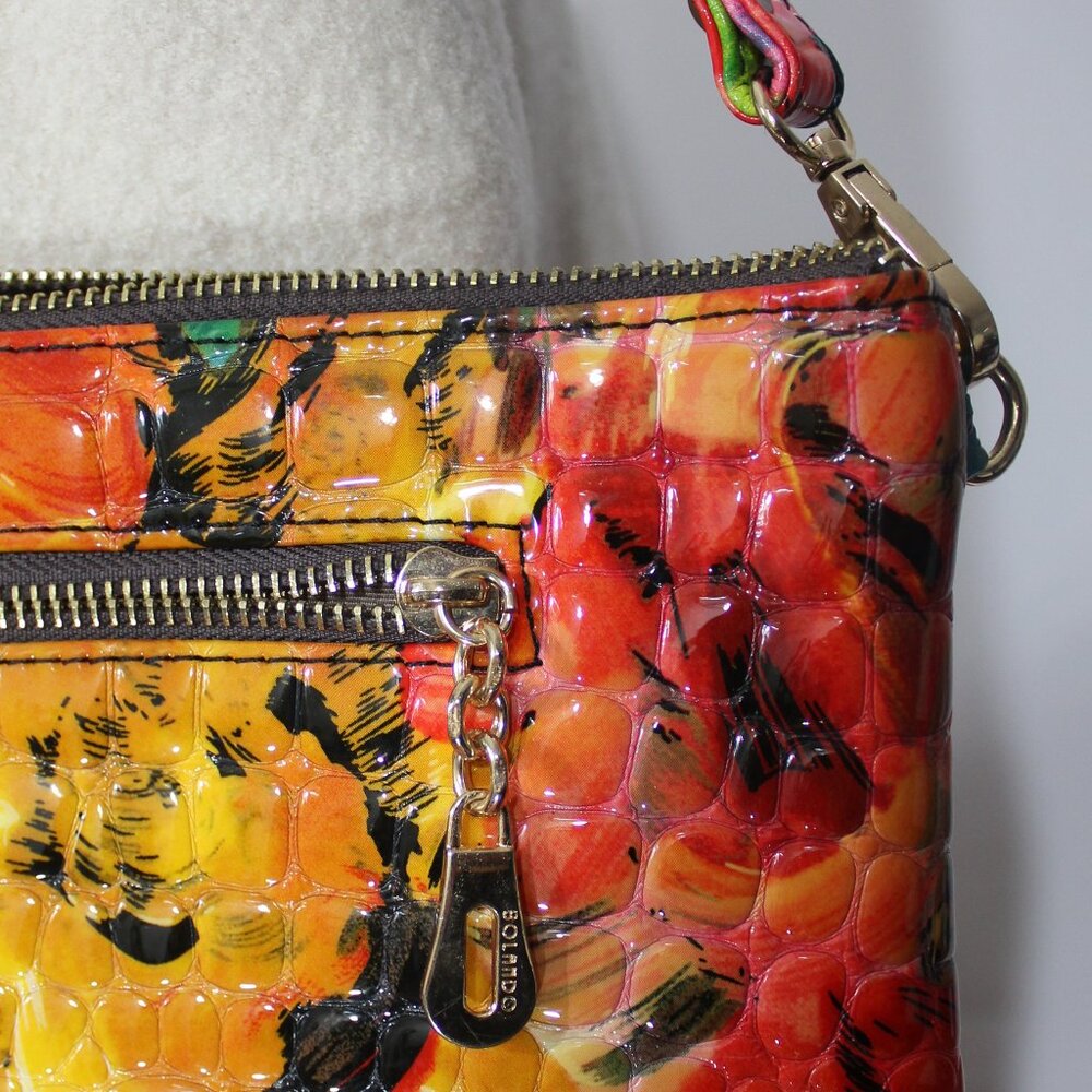 Bolando Boldo Collection Designer Floral Zippers … - image 3